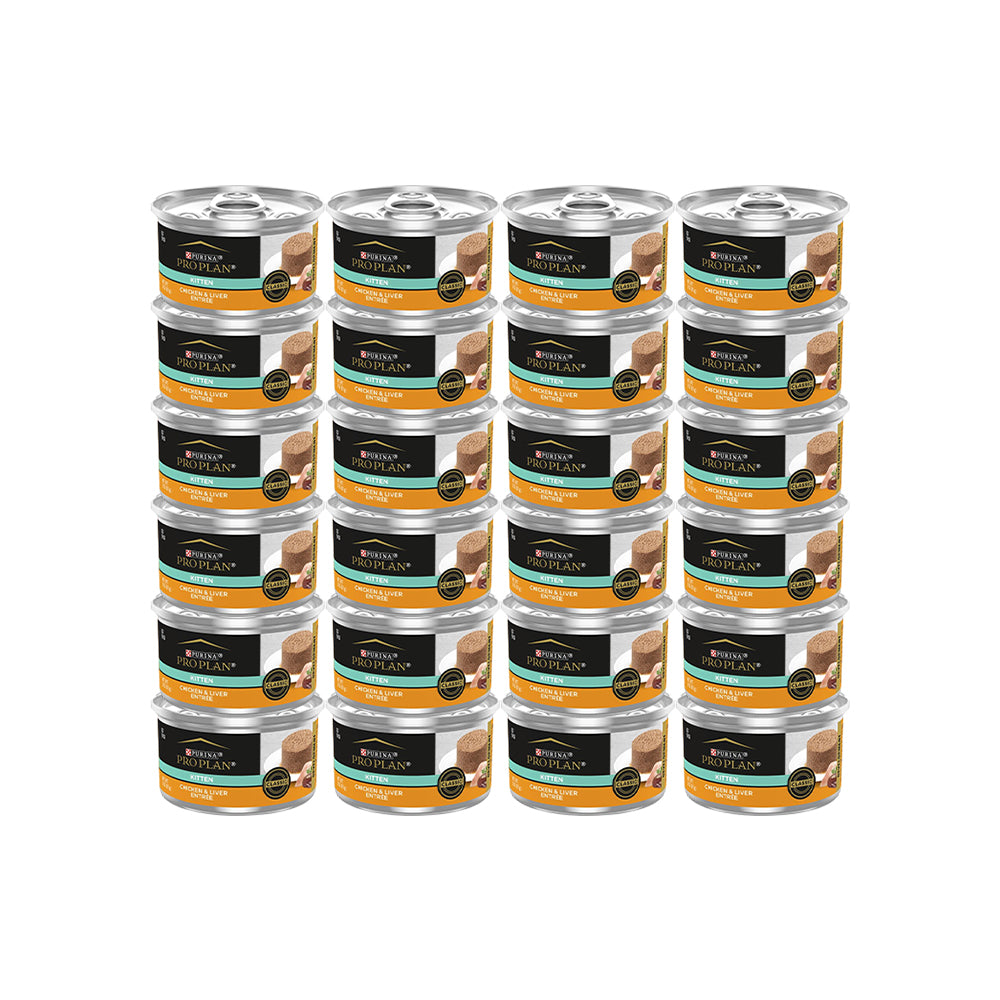 PRO PLAN Chicken Liver Entree Kitten Wet Cat Food
