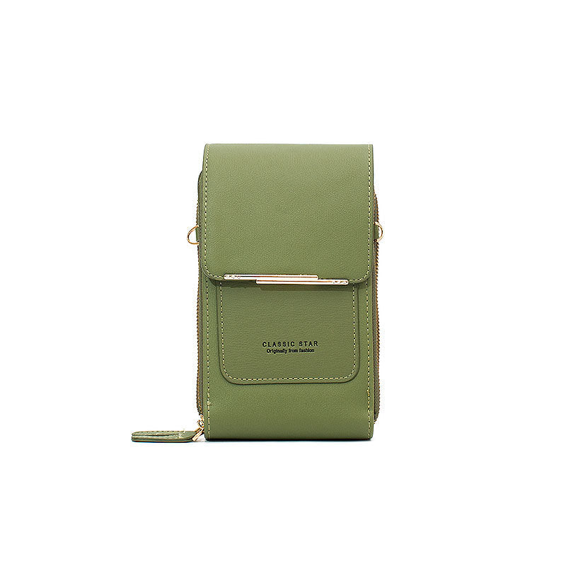 🏆Last Day Promotion:ONLY £7.99!!👜📱 Simple and elegant women's touchscreen crossbody phone wallet