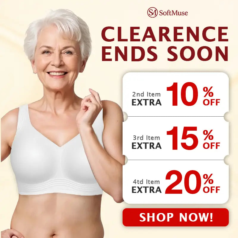 ⏳LAST DAY SALE 70%⚡💖Comfortable Wireless Full Coverage Jelly Smoothing Bra👍No more sagging breasts