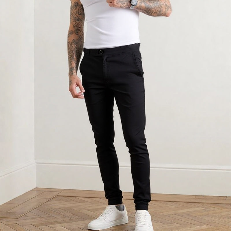 🖤New Year 50% OFF 🖤 Men’s Casual Slim-Fit Solid Color Pants❄️
