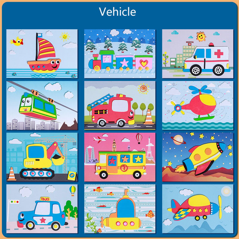 đ„HOT SALE-49% OFFđ„Cartoon EVA Sticker Toys