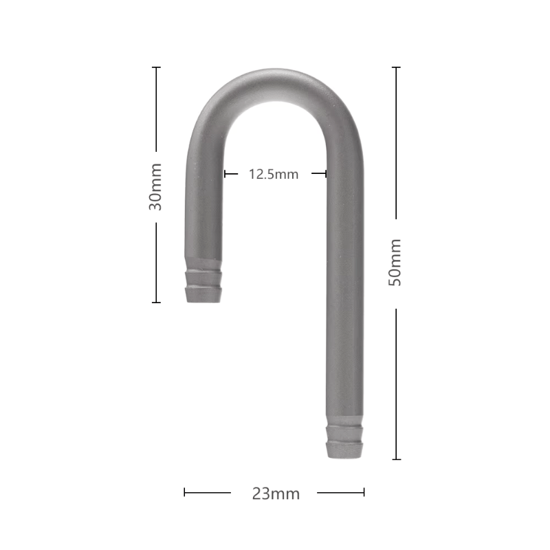AQUAPRO Stainless Steel U-Pipe 6mm (for co2 or air tube)