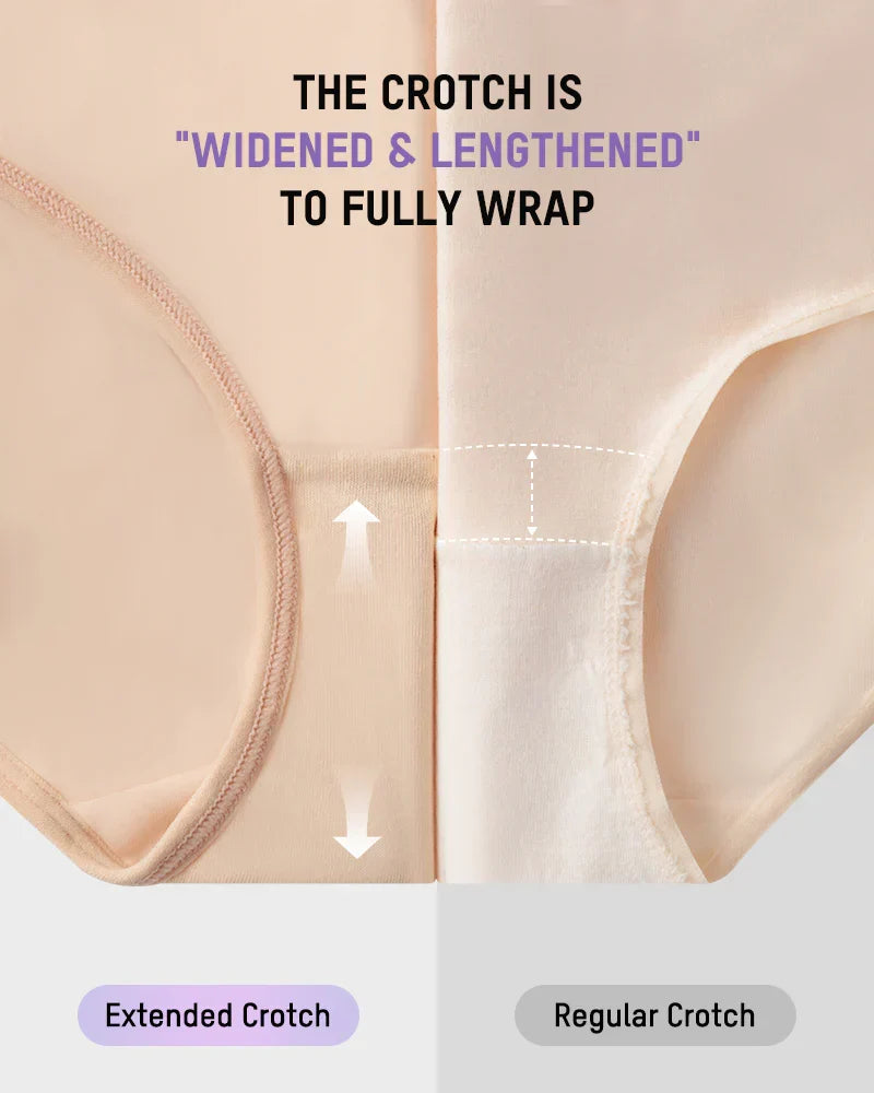 💖Limited Sale 50% OFF💖Plus-Size High-Waist Cross Tummy Control Panties