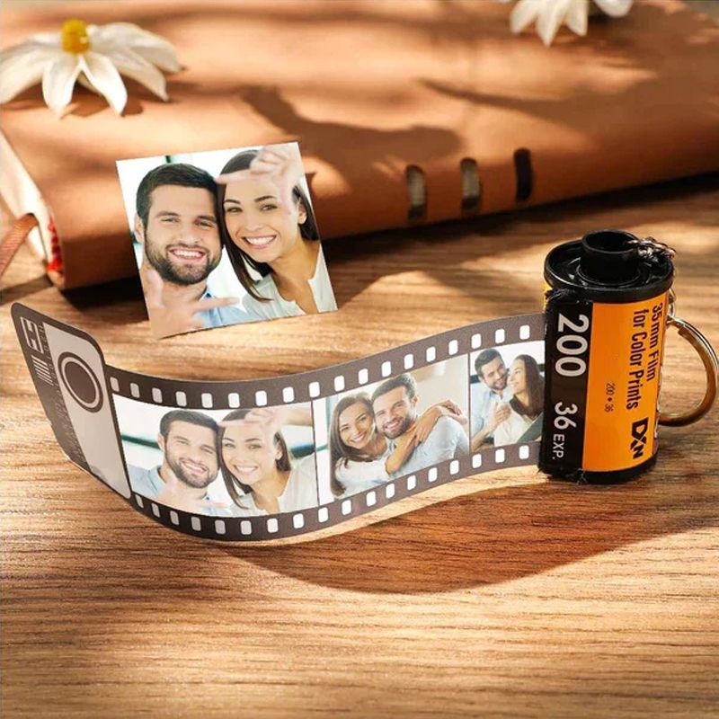 đChristmas Hot Sale 49% OFFđ„Custom Film Roll Key Ring
