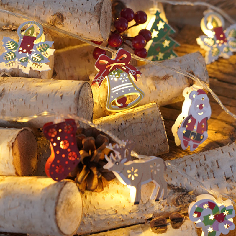 🎄Christmas sale 50% Off🎅Get ready for Christmas: Santa Claus LED String Lights💡
