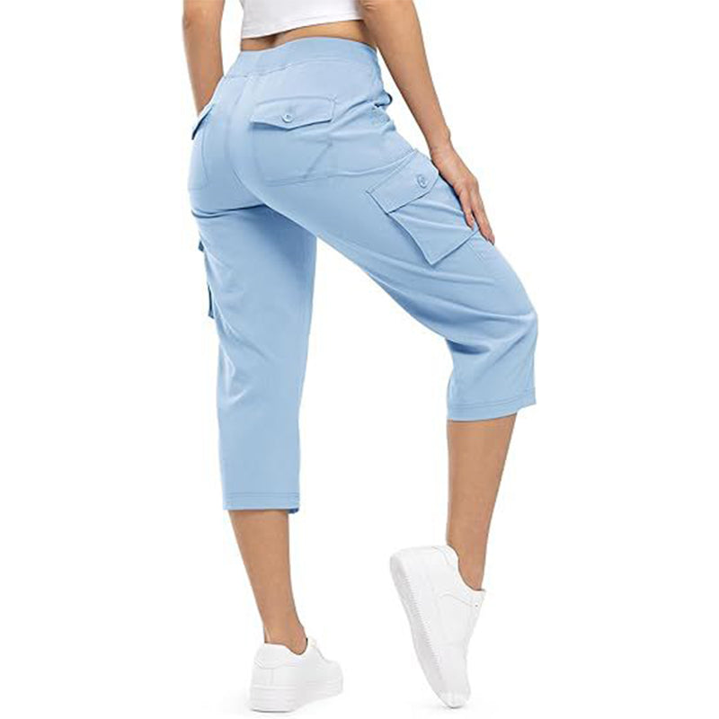 💥Limited-Time 70% OFF ✨Women's Lightweight Cargo Capris🌿 Adventure-Ready Comfort And Style 🌿