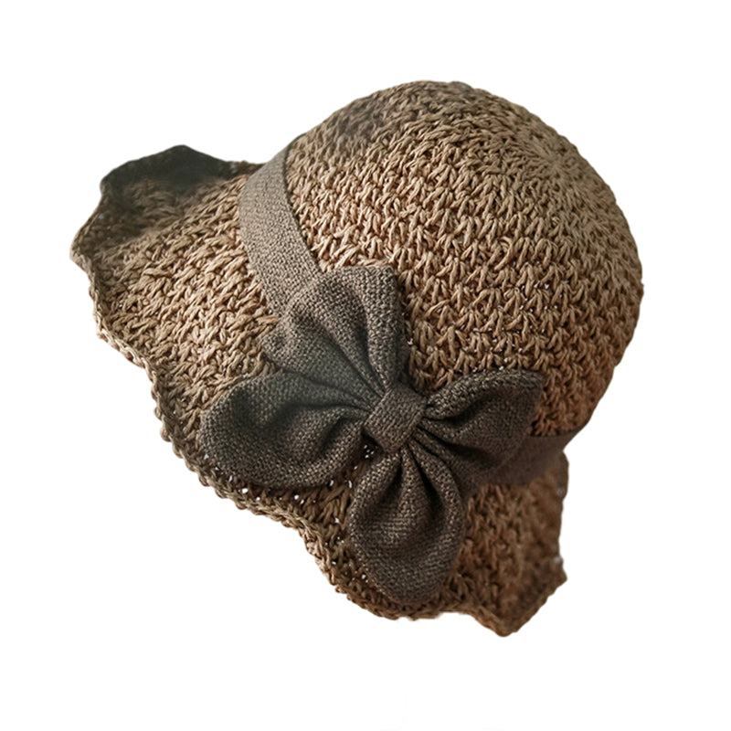 👒LAST DAY SALE ONLY £10.99!🌞Elegant Woven Straw Sun Hat with Bow