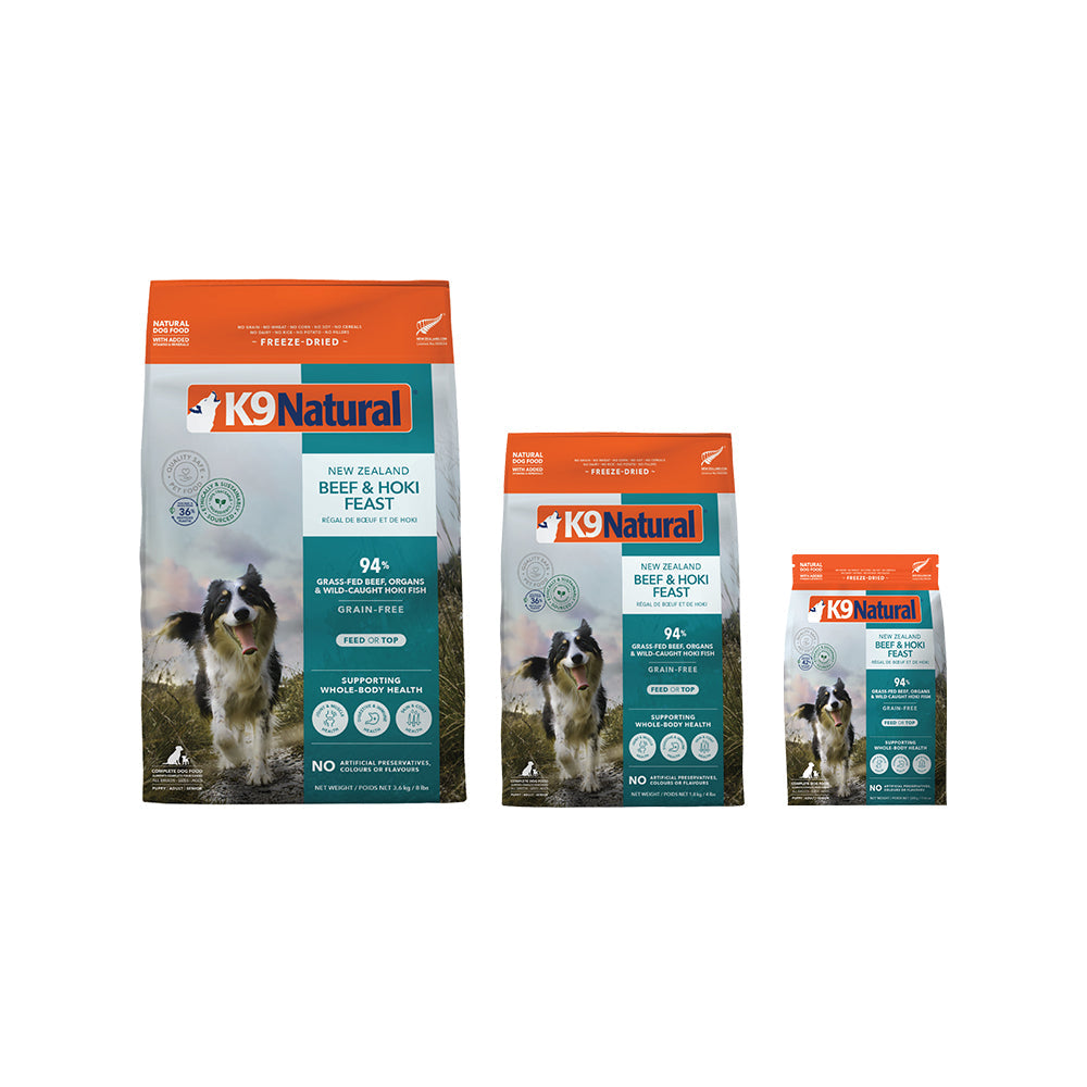 K9 NATURAL Beef & Hoki Dry Dog Food