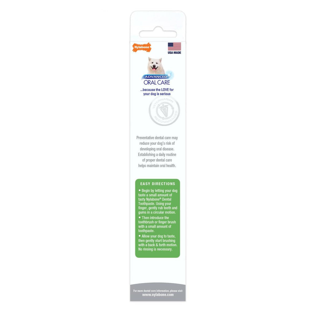 Nylabone Advanced Oral Care Natural Toothpaste Peanut