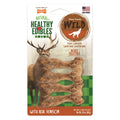 Nylabone Natural Healthy Edibles Dog Chew Treats Long Lasting Wild Venison Bone