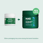 NAS - Gut Balance Probiotic - Natural Powder (High Strength 20 Billion CFU) for Dogs & Cats
