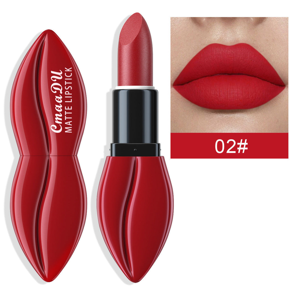 💄LAST DAY SALE -EACH ONLY ￡2.39!!💝Lip-shaped Long Lasting Waterproof Lipstick