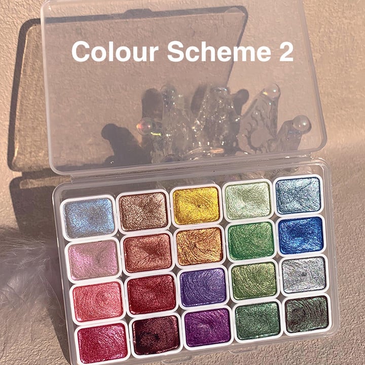 ❄️ Winter Sale 50% OFF😊20 Colors Watercolor Set
