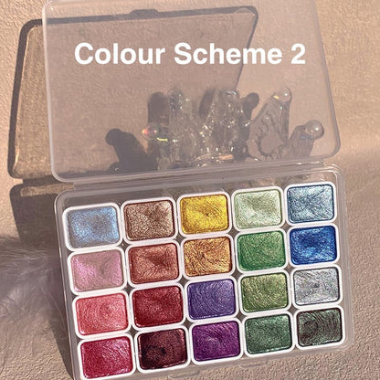 ❄️ Winter Sale 50% OFF😊20 Colors Watercolor Set