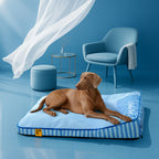 Extra Large Cooling Washable Rectangle Orthopedic Outdoor Dog Bed