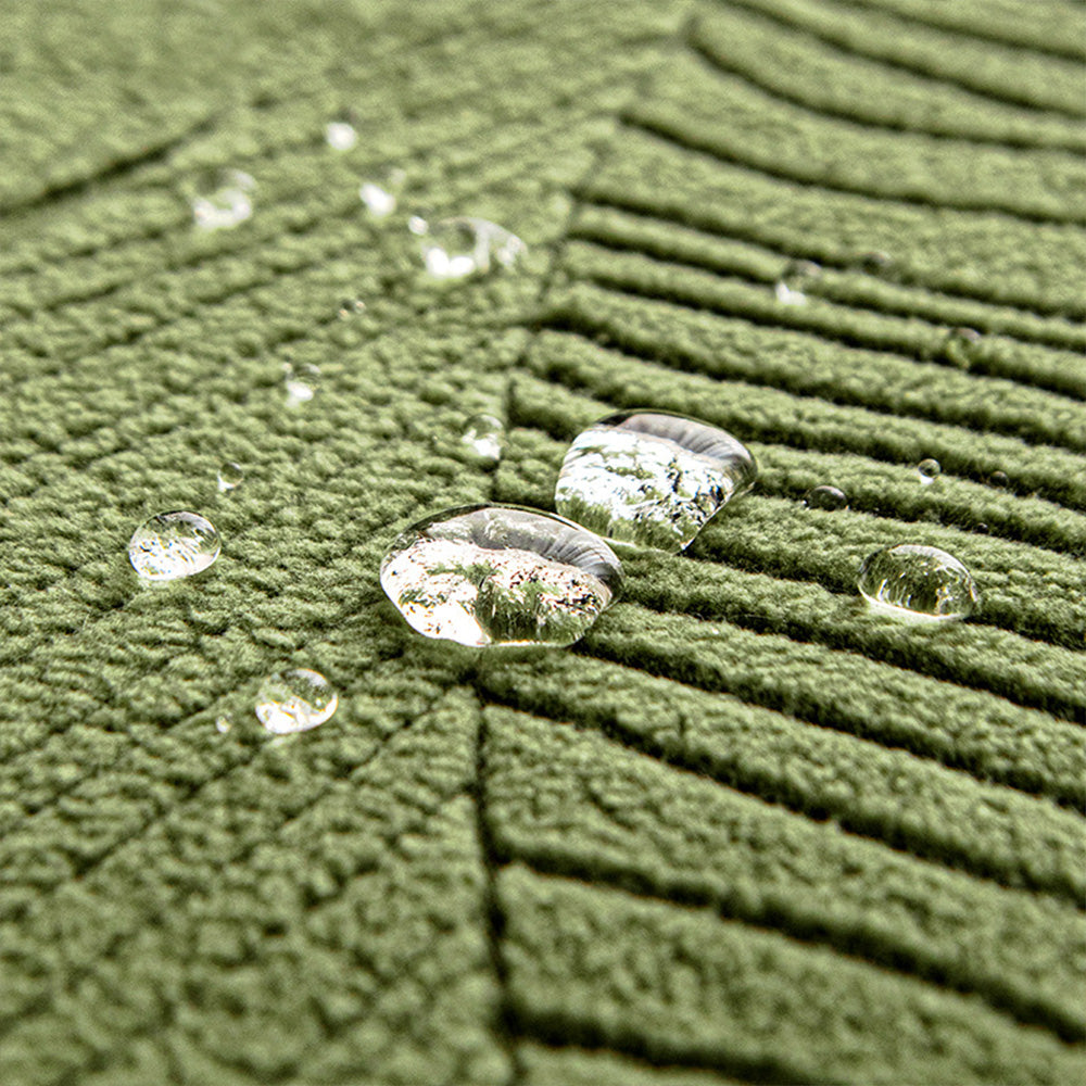 Modern Leaf Jacquard Water-Repellent Anti-Scratch Stretch Full Wrap Sectional Couch Cover
