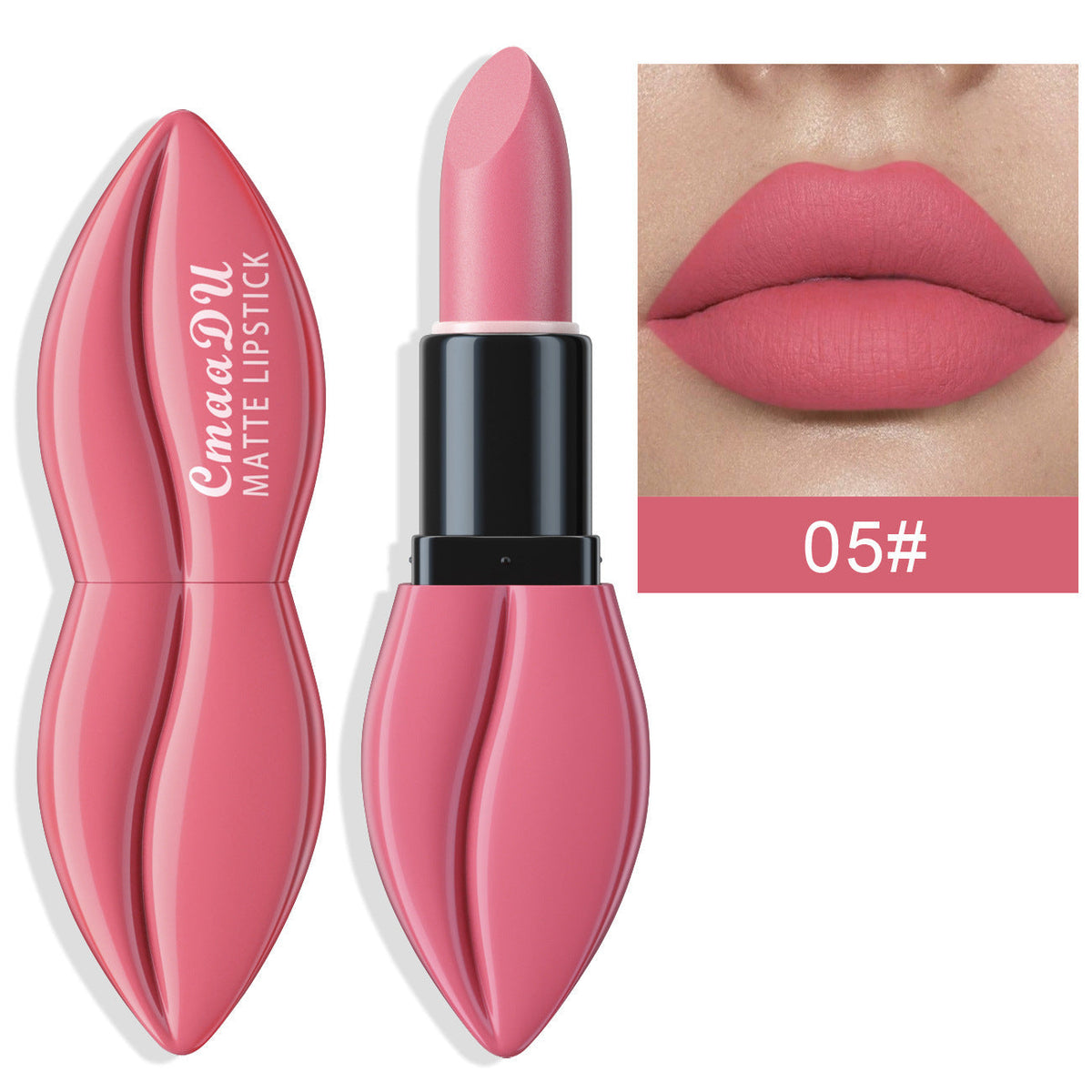 💄LAST DAY SALE -EACH ONLY ￡2.39!!💝Lip-shaped Long Lasting Waterproof Lipstick