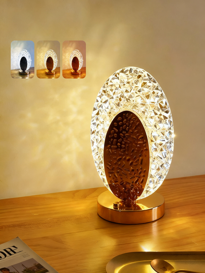 🎁Christmas Sale 50% OFF!!🎄50K+ SOLD! ✨Rechargeable Luxury Crystal LED Night Light Lamp