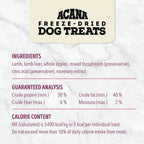 Acana Lamb and Apple Freeze Dried Dog Treats