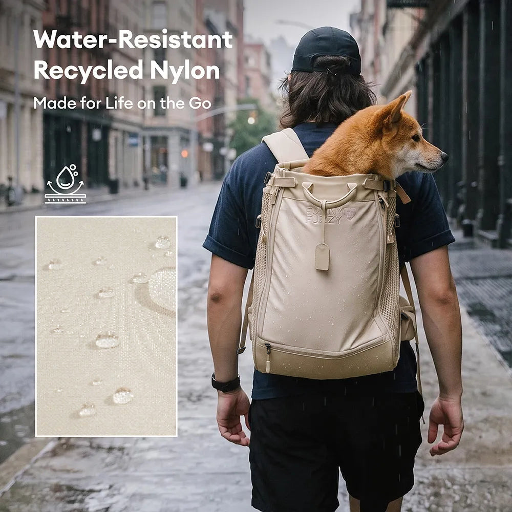 Dog Carrier Backpacks Dog Rucksack Dog Bike Carrier  - Urban Roaming