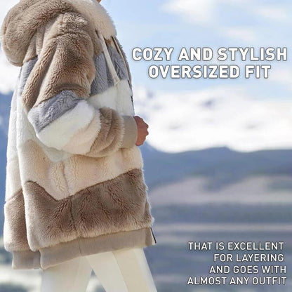 🔥Early Winter Sale-49% Off🎅Contrasting Padded Coat🐑