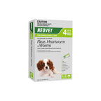 NEOVET Flea And Worming For Puppies & Small Dogs Up To 4kg Green