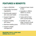 NAS - Omega 3, 6, 9 Oil for Dogs 500mL