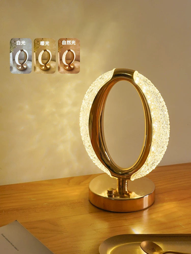 🎁Christmas Sale 50% OFF!!🎄50K+ SOLD! ✨Rechargeable Luxury Crystal LED Night Light Lamp
