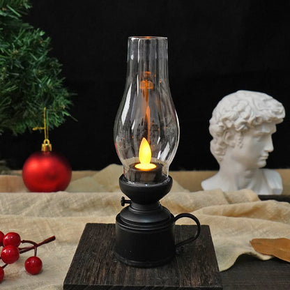 ✨Christmas Sale-49%🕯️LED Vintage Kerosene Lamp Electronic Swing Candle🔥