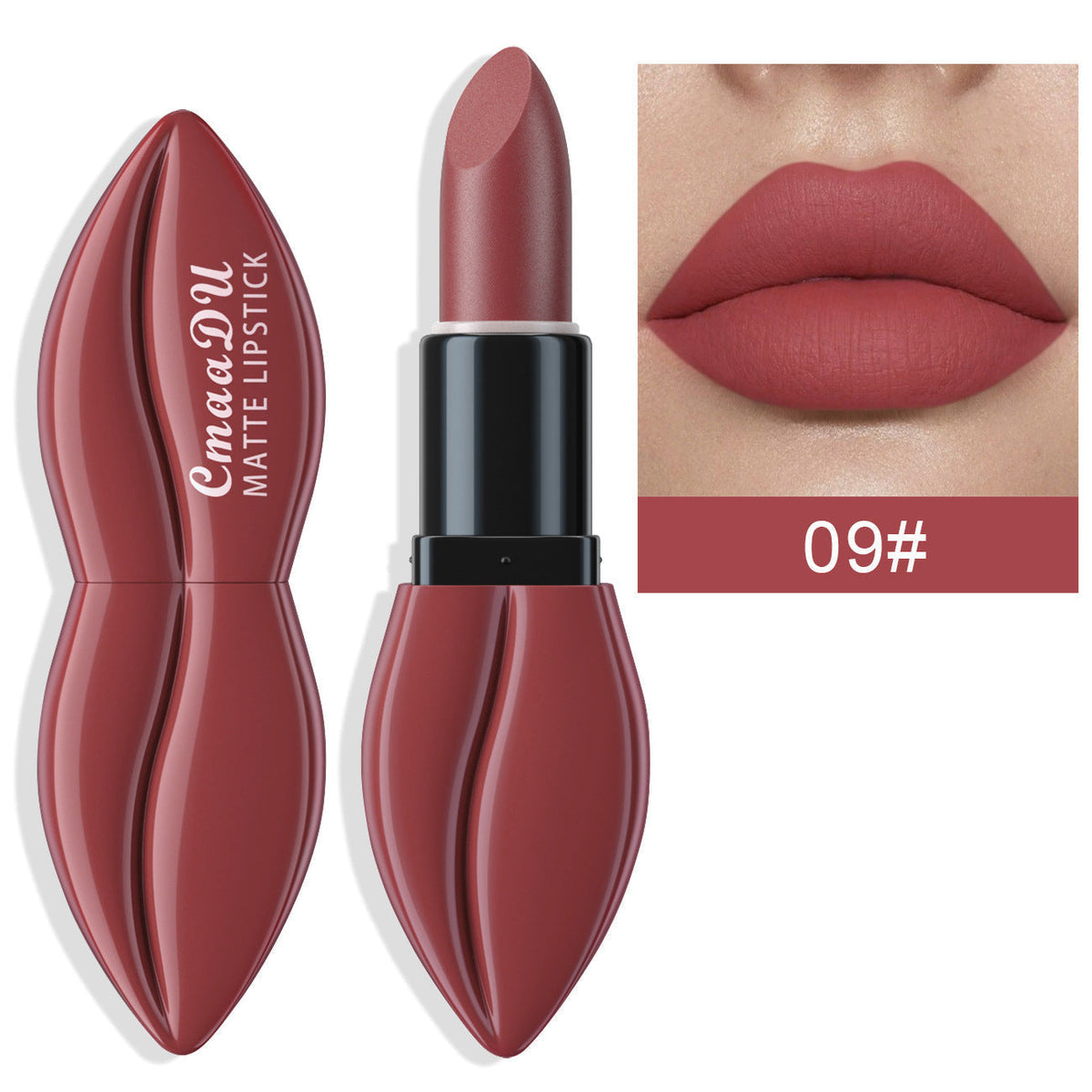 💄LAST DAY SALE -EACH ONLY ￡2.39!!💝Lip-shaped Long Lasting Waterproof Lipstick