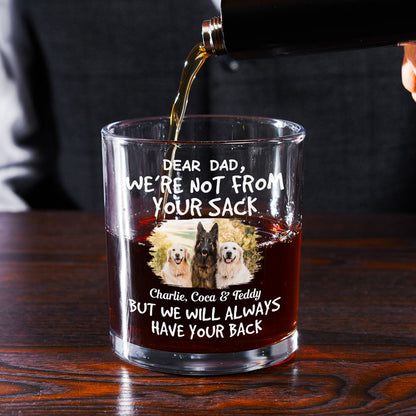 We Picked You Congrats Photo - Personalized Whiskey Glass