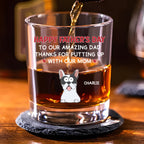 Putting Up With Version 3 - Personalized Whiskey Glass