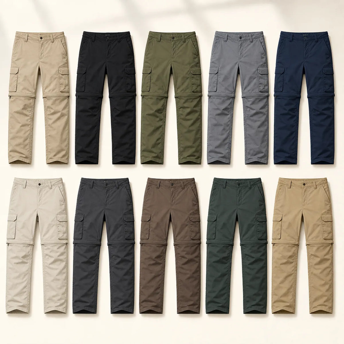 ⏰ ⚡10 Pack for $28⚡Men's Convertible Hiking Pants