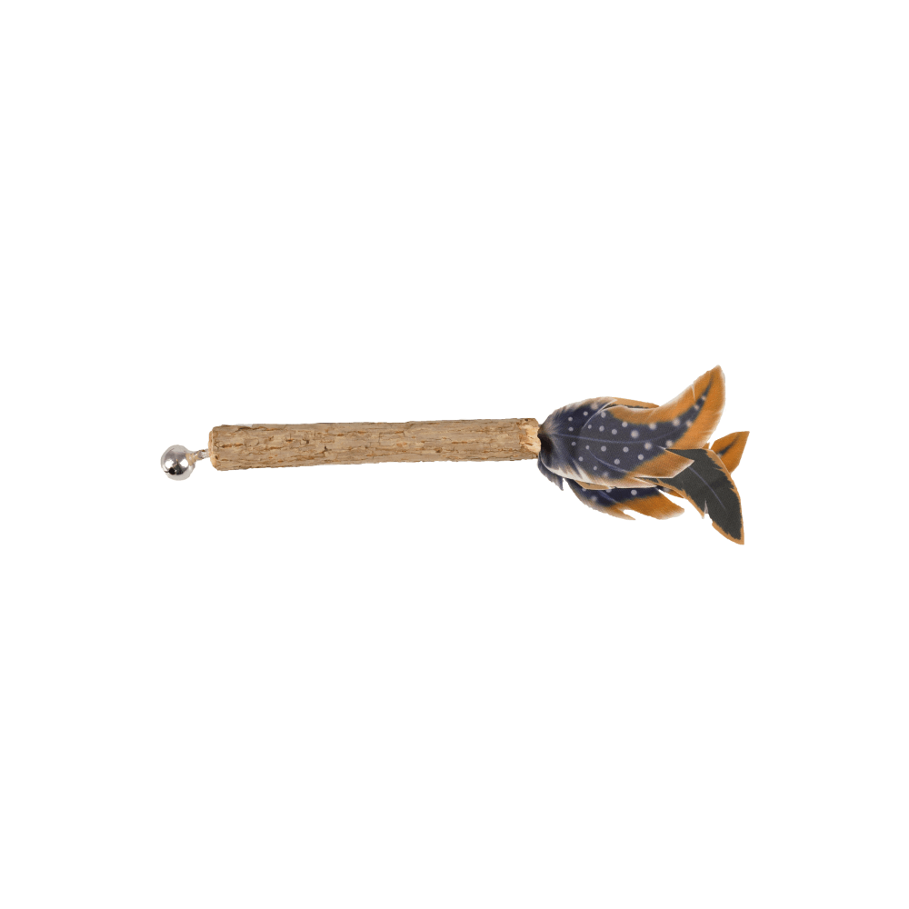 Flamingo Jungle Stick With Bell Basket Paradiso Oval Grey Cat Toy (80X 60 X 20cm)