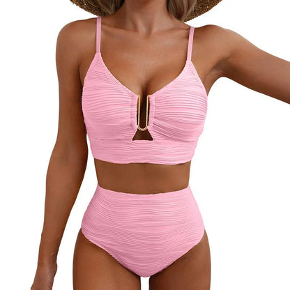 💕New Year Hot Sale 60% OFF 👙Women's Push Up High Waist Bikini