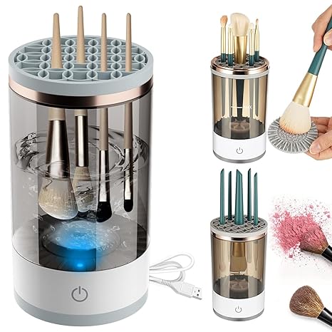 💕LAST DAY SALE 50% OFF🧼Automatic Makeup Brush Cleaner Machine🥰