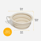 Collapsible Silicone Dog Bowl-Urban Roaming