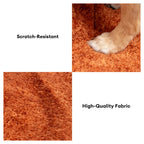 Plush Velvet 2-in-1 Foam Dog Stairs for Beds & Couches