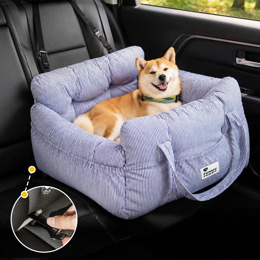 ISOFIX Dog Car Seat Bed with LATCH System - First Class