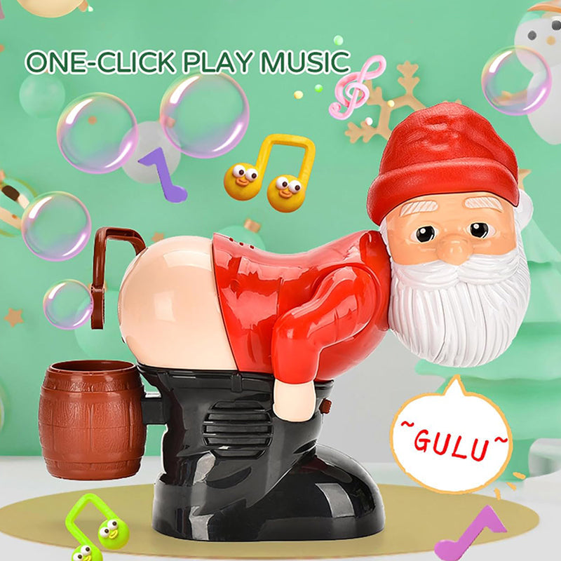 🔥Christmas Sale🎅 Funny Santa Bubble Blowing Machine