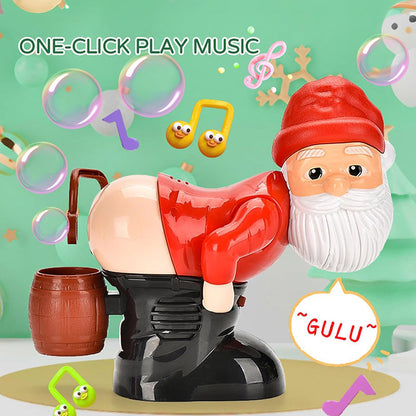 🔥Christmas Sale🎅 Funny Santa Bubble Blowing Machine