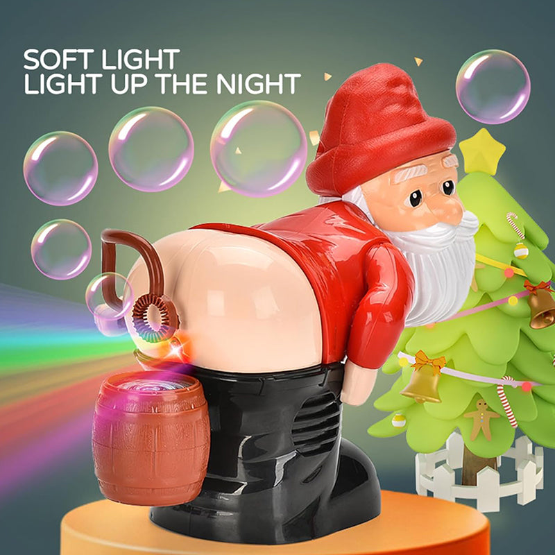 🔥Christmas Sale🎅 Funny Santa Bubble Blowing Machine