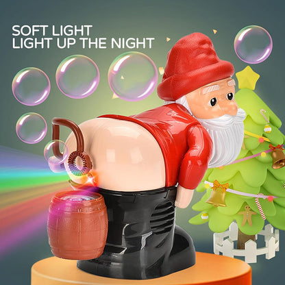 🔥Christmas Sale🎅 Funny Santa Bubble Blowing Machine