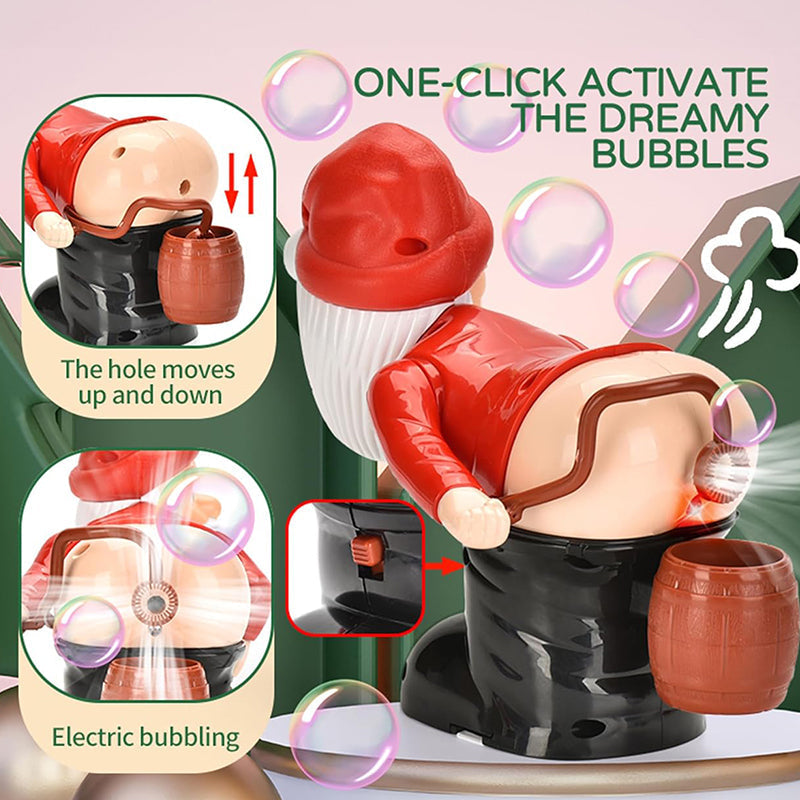 🔥Christmas Sale🎅 Funny Santa Bubble Blowing Machine