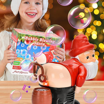 🔥Christmas Sale🎅 Funny Santa Bubble Blowing Machine