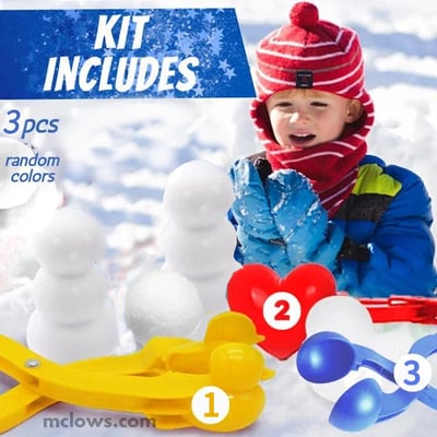 🎁Xmas  Hot Sales - 49% OFF🎅Endless Fun Snowball Kit