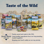 Taste of the Wild High Prairie Puppy Recipe with Roasted Bison & Roasted Venison Dry Dog Food