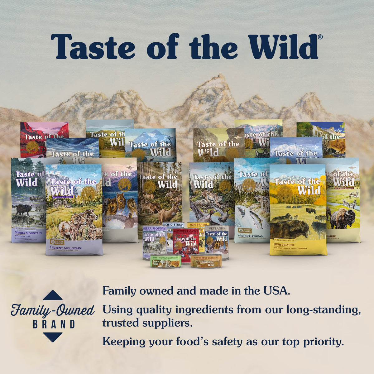 Taste of the Wild High Prairie Puppy Recipe with Roasted Bison & Roasted Venison Dry Dog Food