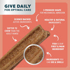 Bell and Bone Puppy Dental Chews - Salmon and Carrot