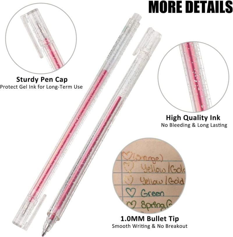 🔥LAST DAY-70% OFF!!✨50K+ SOLD!🌈Glitter Gel Pen Set